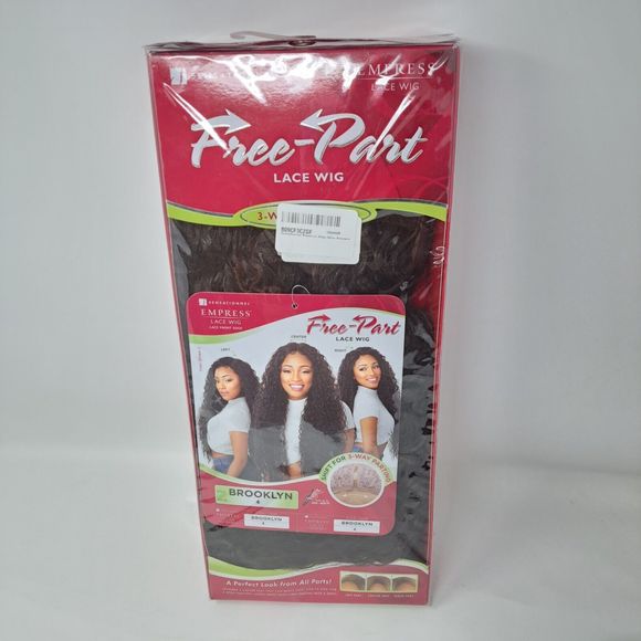 Sensationnel Empress Free Part Lace Front Wig BROOKLYN Color 4